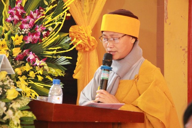 Sư cô Thích Đàm Lương cung tuyên điếu văn tưởng niệm Sư cô Thích Đàm Lương cung tuyên điếu văn tưởng niệm