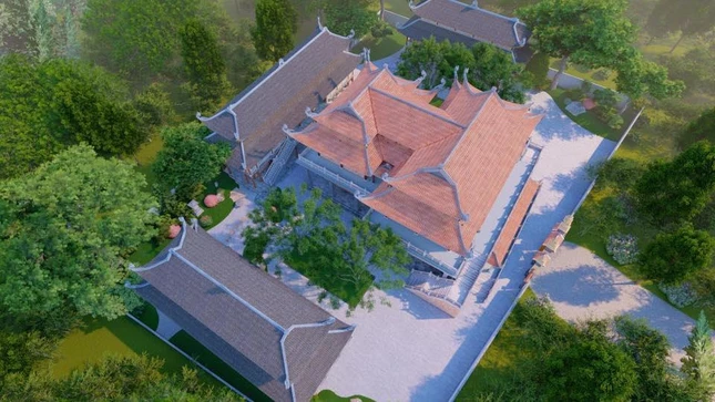 Bản vẽ thiết kế xây dựng chùa Bốn