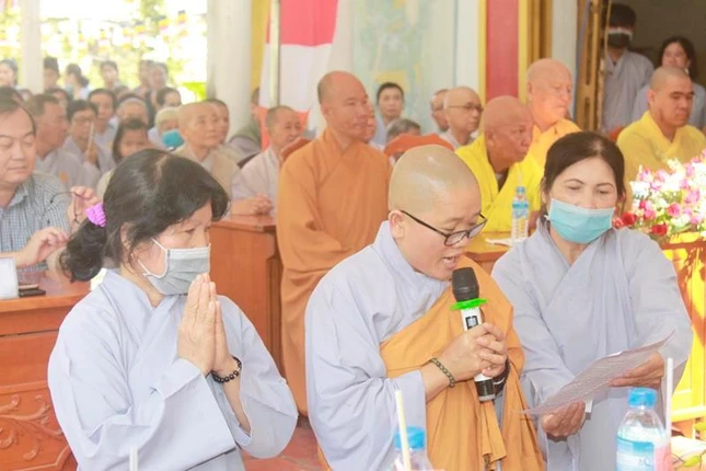 Sư cô Tâm Như phát nguyện nhận trọng trách trụ trì