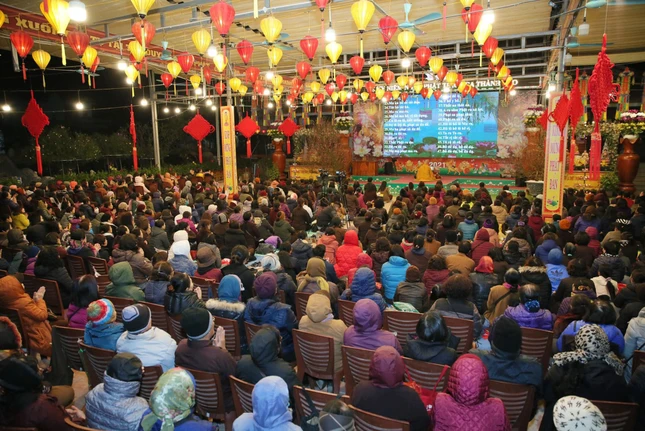 Đông đảo Phật tử về chùa Tân Hải dự lễ Đông đảo Phật tử về chùa Tân Hải dự lễ