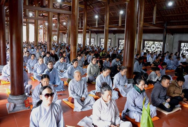 Phật tử tham dự