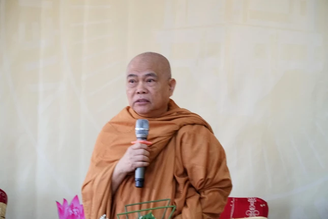 Hòa thượng Thích Giác Toàn phát biểu đúc kết