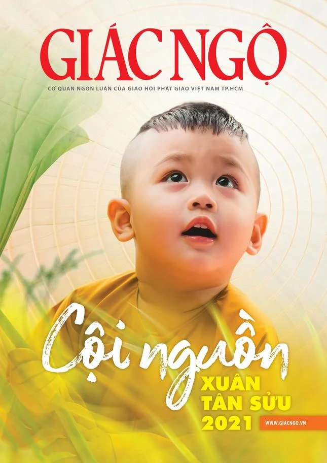 Bìa báo xuân Giác Ngộ - Tân Sửu 2021