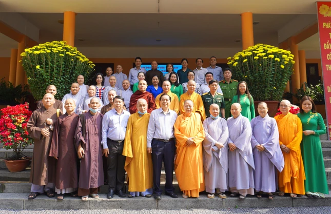 Thăm, chúc tết các cơ quan chính quyền quận Gò Vấp