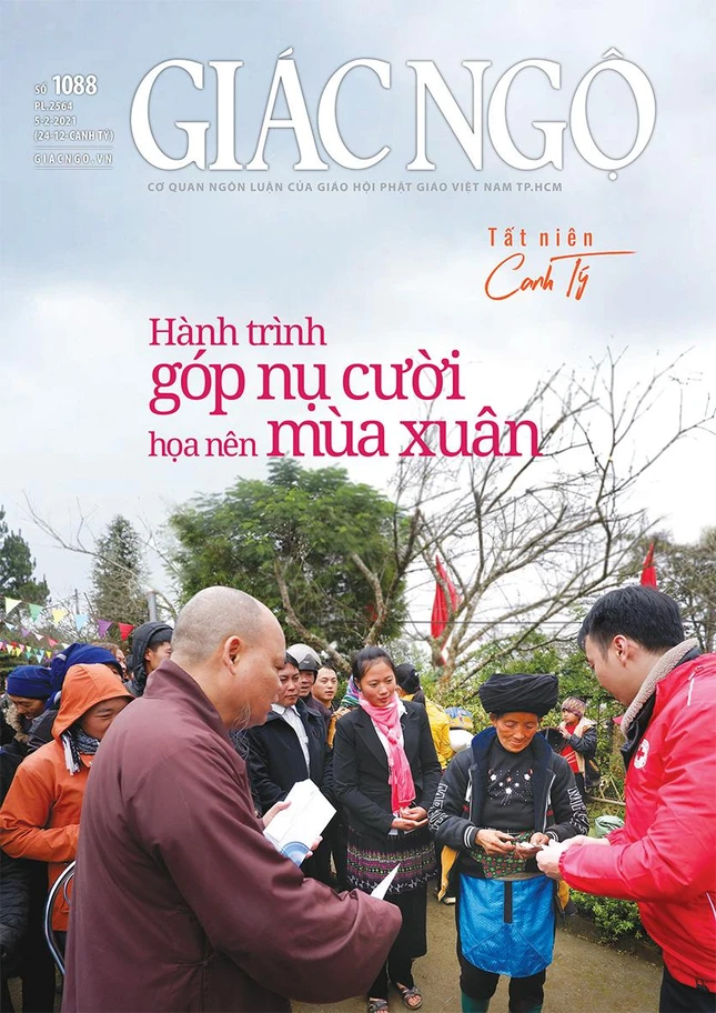 Bìa Giác Ngộ số 1088 - tất niên Canh Tý