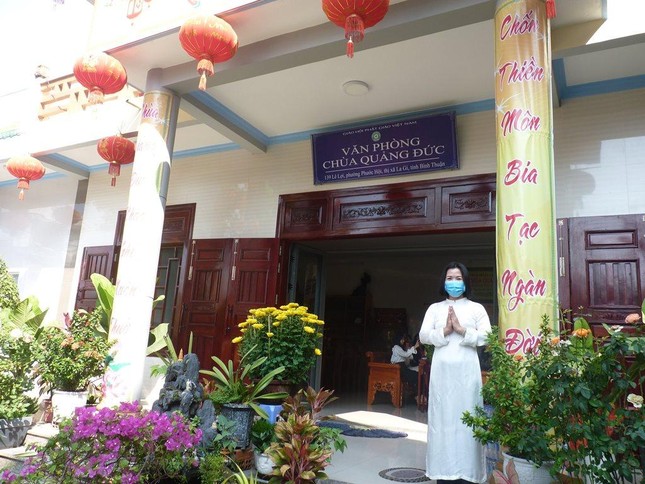 Tại chùa Quảng Đức Tại chùa Quảng Đức