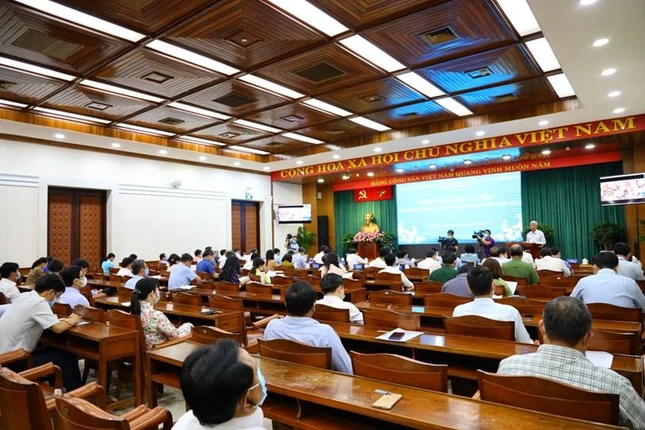 Toàn cảnh hội nghị - Ảnh: Huyền Mai