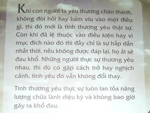 Đoạn viết tôi tâm đắc