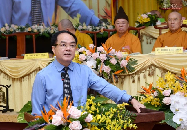 Ông Vũ Chiến Thắng phát biểu tại hội nghị Ông Vũ Chiến Thắng phát biểu tại hội nghị