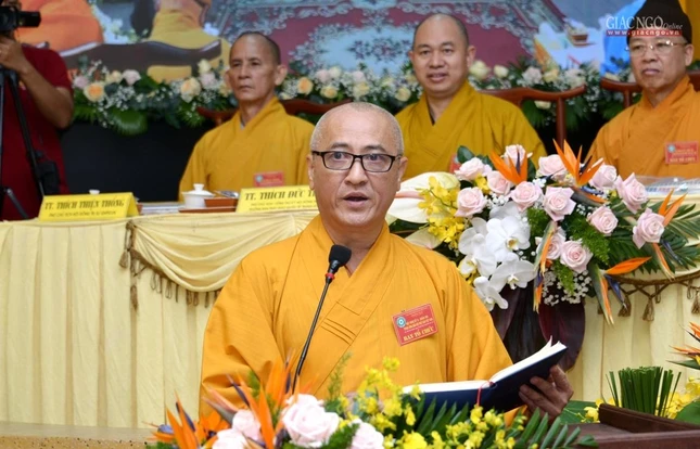 Hòa thượng Thích Huệ Thông trình hoạt động Phật sự của GHPGVN năm 2021 Hòa thượng Thích Huệ Thông trình hoạt động Phật sự của GHPGVN năm 2021