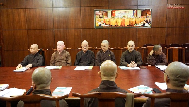 Buổi tổng kết Phật sự năm 2020 đã thảo luận rút kinh nghiệm các hoạt động còn hạn chế