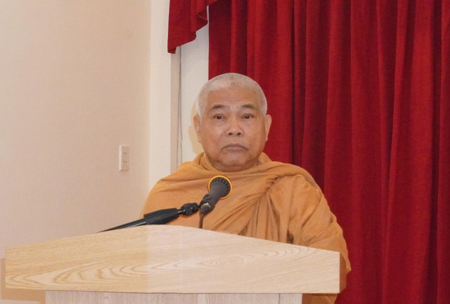 Hòa thượng Thích Giác Toàn phát biểu khai mạc Hòa thượng Thích Giác Toàn phát biểu khai mạc