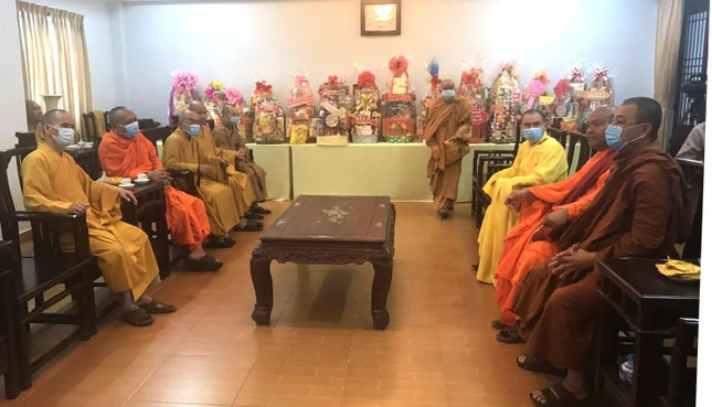 Ban Trị sự GHPGVN tỉnh BR-VT tại Văn phòng II Trung ương Giáo hội