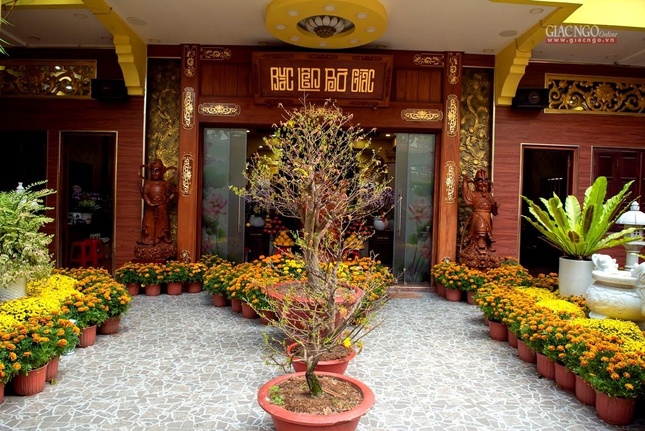 Tết với hoa vạn thọ tại chùa Minh Đạo - Quận 3, TP.HCM - Ảnh: Đăng Huy Tết với hoa vạn thọ tại chùa Minh Đạo - Quận 3, TP.HCM - Ảnh: Đăng Huy