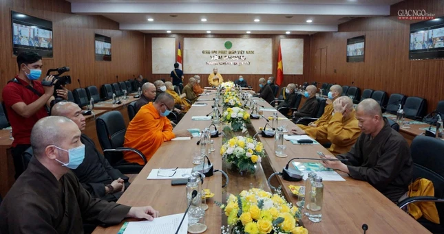 Hòa thượng Thích Thiện Nhơn giới thiệu nhân sự đại diện GHPGVN tham gia bầu cử Quốc hội