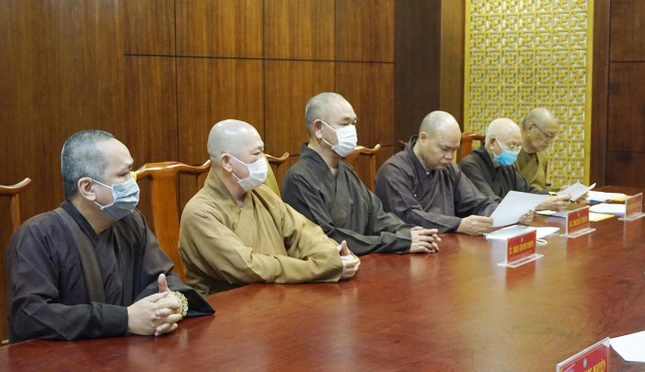 Chư tôn đức Thường trực Ban Trị sự quận 8 Chư tôn đức Thường trực Ban Trị sự quận 8