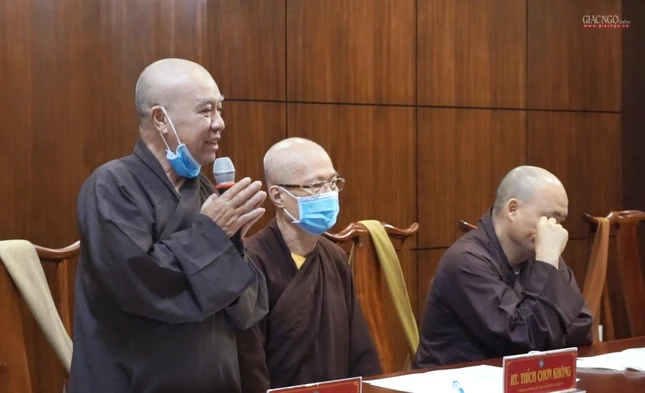 Hòa thượng Thích Nhật Hỷ xin ý kiến về thuyết giảng trong tình hình hiện nay