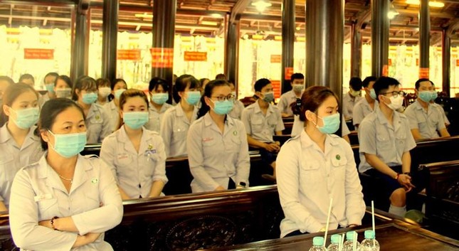 Các huynh trưởng Gia đình Phật tử Đồng Nai tham dự hội trại