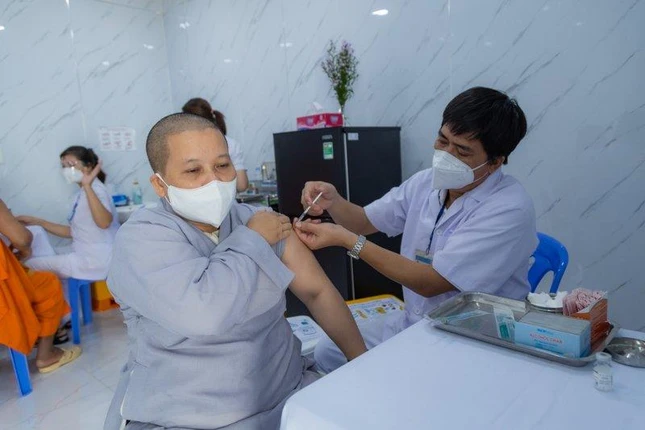 Sư cô Thích nữ Thánh Tâm, Ủy viên dự khuyết Ban Trị sự Phật giáo TP.HCM - Ảnh: M.Thuận