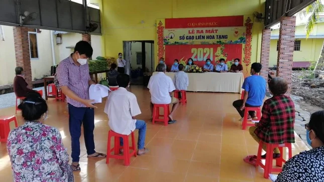 Chùa Bình Phước ra mắt sổ gạo Liên Hoa Tạng