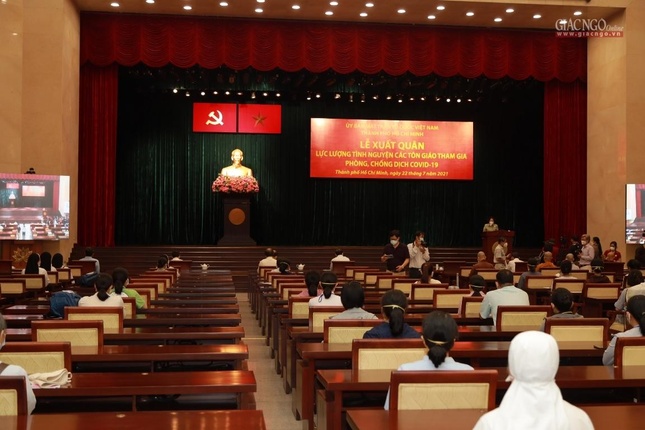 Quang cảnh lễ xuất phát