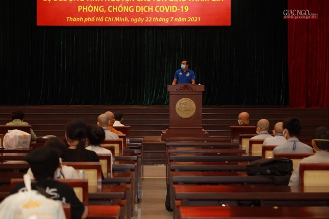 Lễ xuất phát tại hội trường Thành ủy TP.HCM