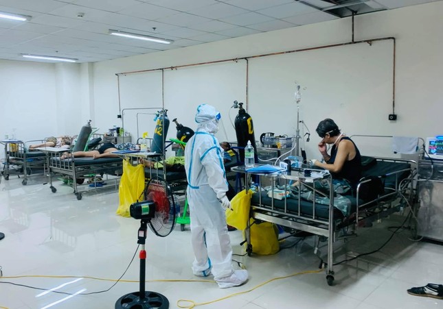 Bệnh nhân ở phòng cấp cứu