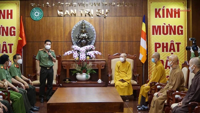 Chúc mừng chư tôn đức Tăng Ni, Phật tử thuộc Giáo hội TP.HCM mùa Vu lan - Báo hiếu an lành