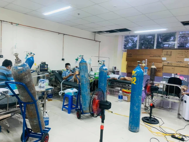 Phòng cấp cứu Bệnh viện Dã chiến thu dung số 12 - TP.Thủ Đức