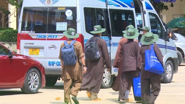 Tinh thần phụng sự của Tăng Ni, Phật tử trẻ tỉnh Bình Dương - Ảnh: BTC