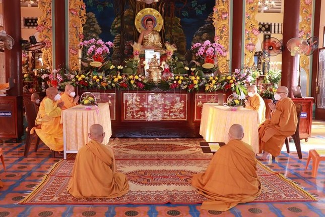 Lễ Vu lan trực tuyến tại tổ đình tịnh xá Ngọc Phương