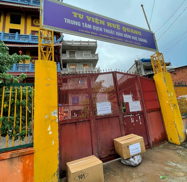 Chùa Huệ Quang quận Tân Phú