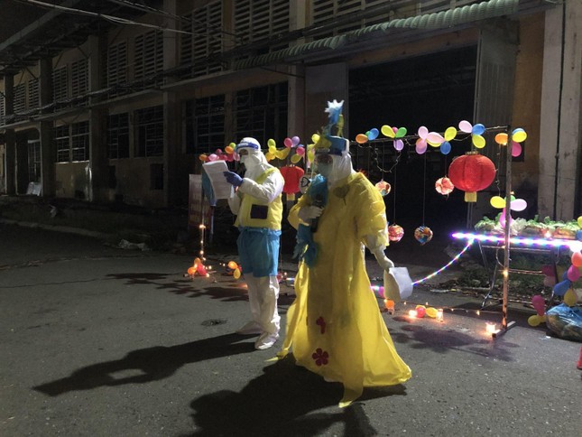 Chị Hằng tại khu cách ly