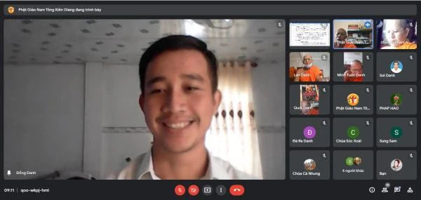 Cư sĩ Danh Đồng, Chánh văn phòng đã báo cáo tình hình hoạt động của Tỉnh hội Cư sĩ Danh Đồng, Chánh văn phòng đã báo cáo tình hình hoạt động của Tỉnh hội