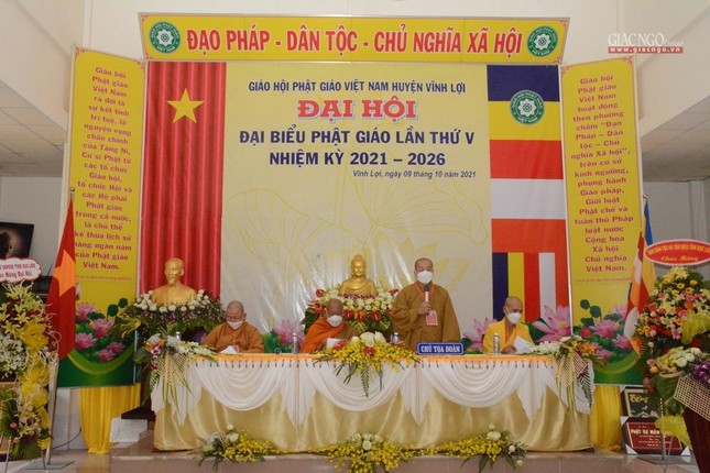 Thượng tọa Thích Giác Nghi thay mặt Ban Thường trực Ban Trị sự tỉnh phát biểu chỉ đạo Thượng tọa Thích Giác Nghi thay mặt Ban Thường trực Ban Trị sự tỉnh phát biểu chỉ đạo