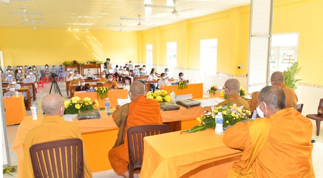 Quang cảnh đại hội đại biểu Phật giáo huyện Phước Long