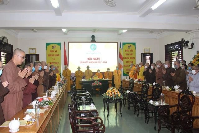 Hội nghị tổng kết hoạt động Phật sự của Ban Hướng dẫn Phật tử Phật giáo tỉnh Thừa Thiên Huế