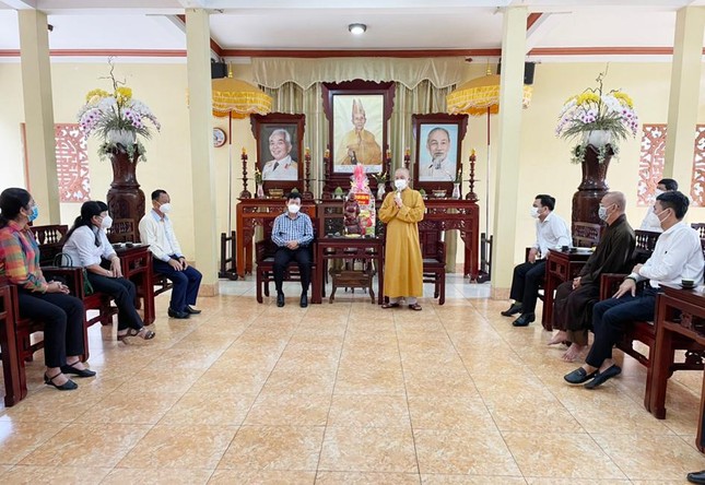 Hòa thượng Thích Minh Thiện đã có những chia sẻ về hoạt động Phật giáo của tỉnh