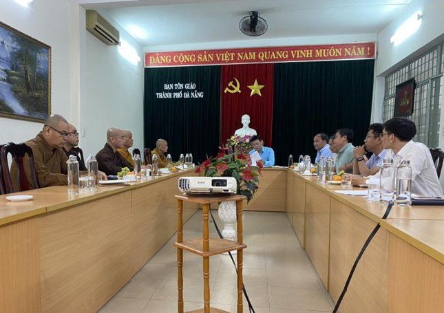 Ban Tôn giáo TP.Đà Nẵng tổ chức họp thảo luận công tác tổ chức Đại lễ Kỷ niệm 40 năm thành lập GHPGVN Ban Tôn giáo TP.Đà Nẵng tổ chức họp thảo luận công tác tổ chức Đại lễ Kỷ niệm 40 năm thành lập GHPGVN