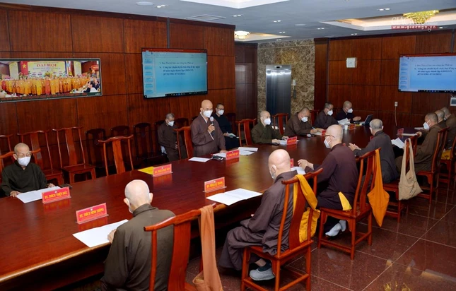 Quang cảnh buổi họp của Ban Thường trực Quang cảnh buổi họp của Ban Thường trực