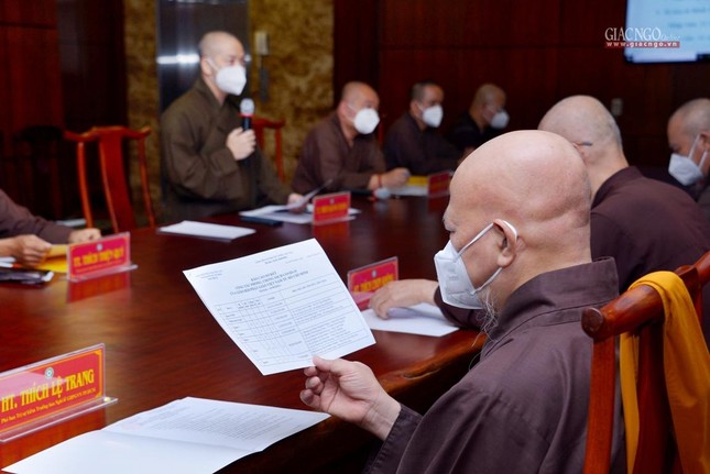 Ban Thường trực họp sau thời gian tạm hoãn thực hiện giãn cách xã hội theo chỉ thị