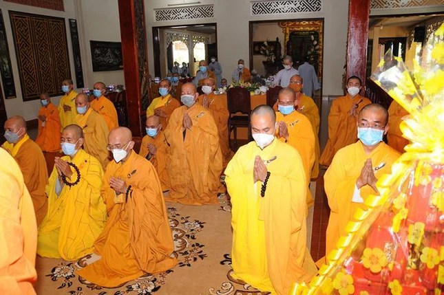 Chư tôn đức thành kính tưởng niệm, tri ân cố Hòa thượng Thích Toàn Đức