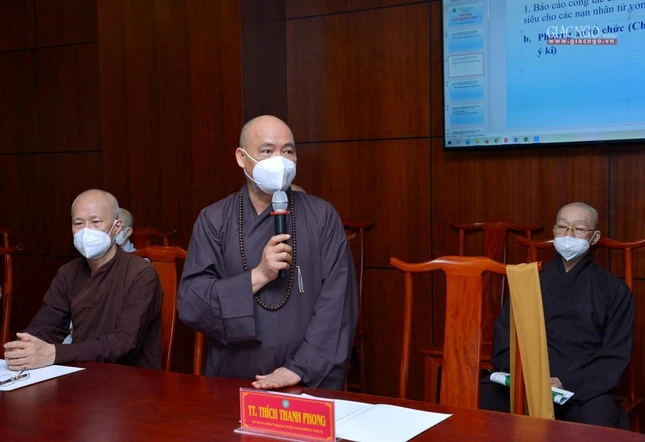 Thượng tọa Thích Thanh Phong góp ý về hỗ trợ trẻ mồ côi và kế hoạch từ thiện xã hội Thượng tọa Thích Thanh Phong góp ý về hỗ trợ trẻ mồ côi và kế hoạch từ thiện xã hội