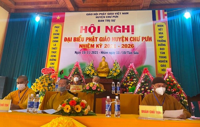 Chư tôn đức chứng minh, chủ tọa hội nghị