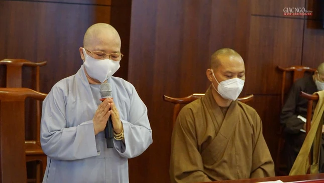 Ni trưởng Thích nữ Như Thảo trình tổng hợp các công việc liên quan tới Ni giới TP Ni trưởng Thích nữ Như Thảo trình tổng hợp các công việc liên quan tới Ni giới TP