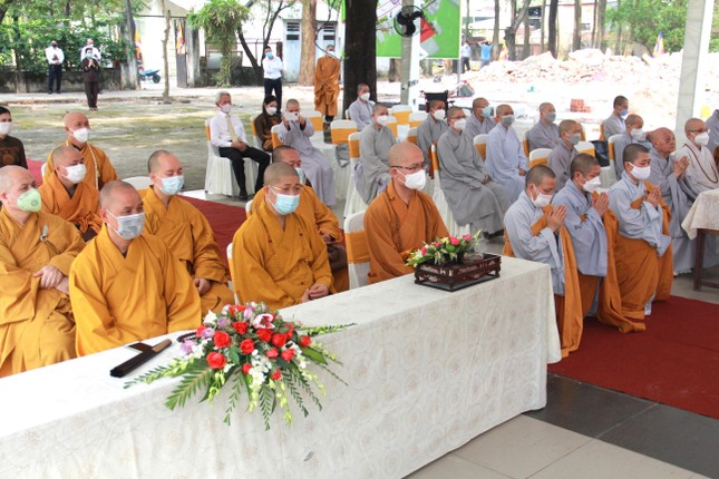 Chư tôn đức Hệ phái Vĩnh Nghiêm, Ban Trị sự Phật giáo tỉnh tham dự