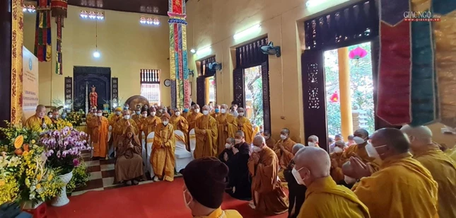 Lễ tưởng niệm Đức Đệ tam Pháp chủ GHPGVN - Đại lão Hòa thượng Thích Phổ Tuệ, tại chùa Quán Sứ