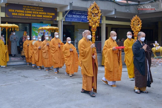 Chư tôn đức Ban Nghi lễ