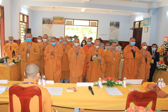 Tân Ban Trị sự ra mắt và phát biểu nhận nhiệm vụ