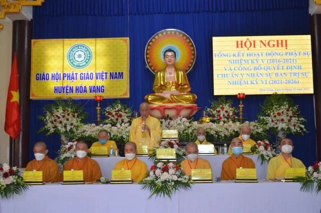 Hòa thượng Thích Thiện Toàn phát biểu chỉ đạo